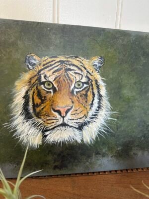 Tiger painting